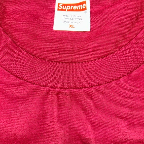 red supreme new york t-shirt - Picture 2 of 4